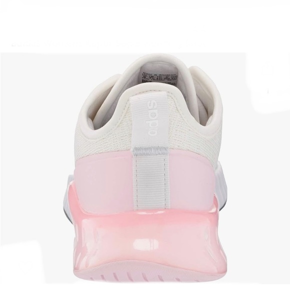 ADIDAS WOMEN'S 8 AND 8 1/2 Chalk White SNEAKERS - Picture 8 of 10